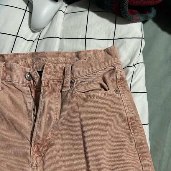 American eagle courdory pale pink straight leg jeans - Picture 2 of 6